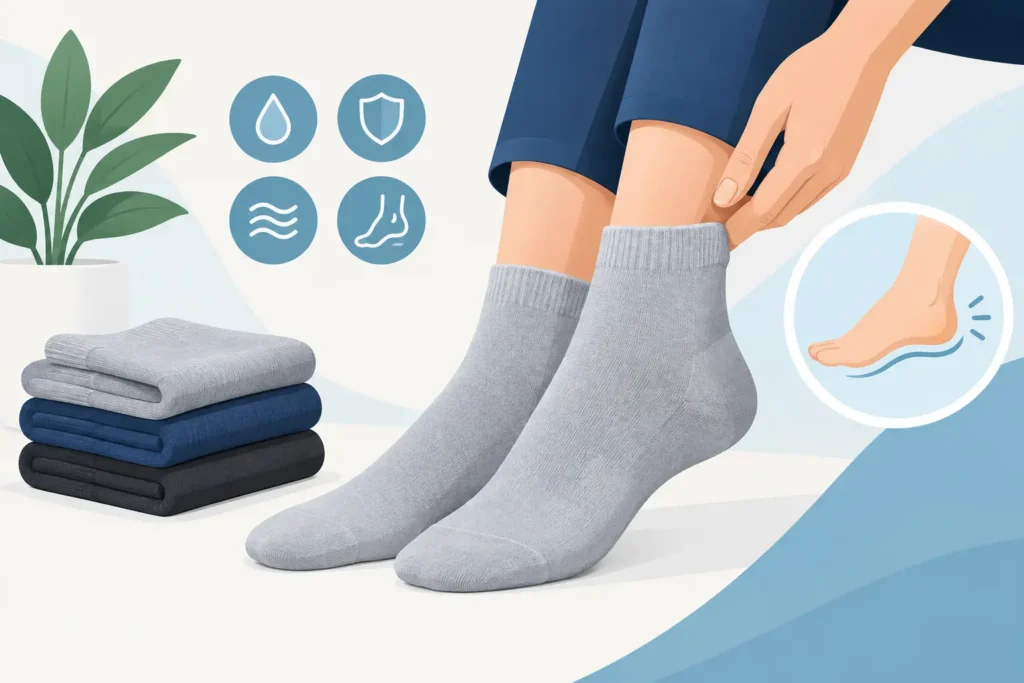 Migliori calze per piede diabetico e come sceglierle