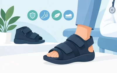 Come scegliere scarpe postoperatorie sicure
